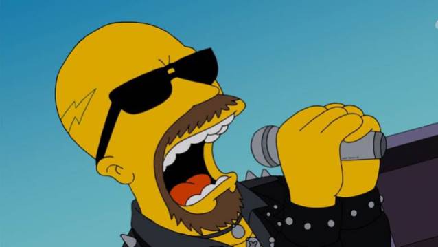 Rob Halford en Los Simpsons este fin de semana