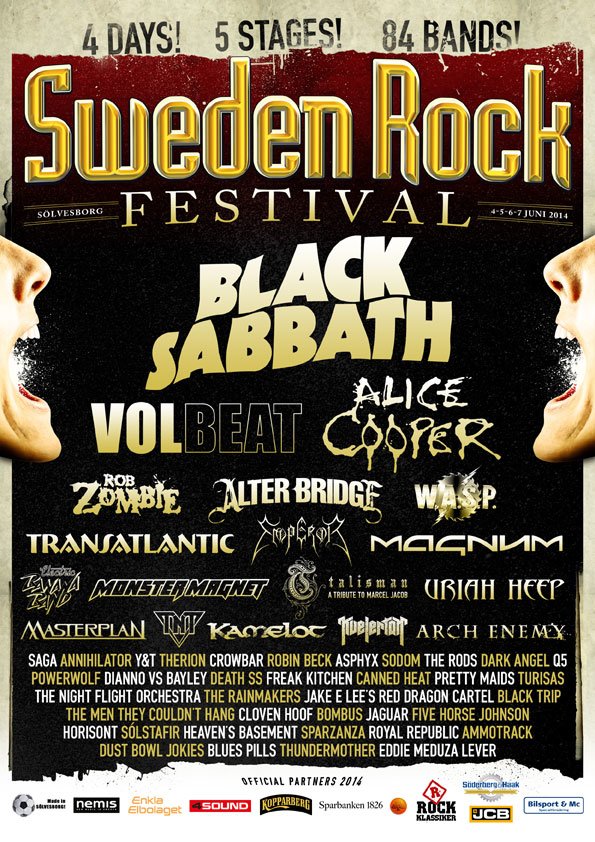 Sweden Rock Festival sigue añadiendo bandas al cartel de su próxima edición