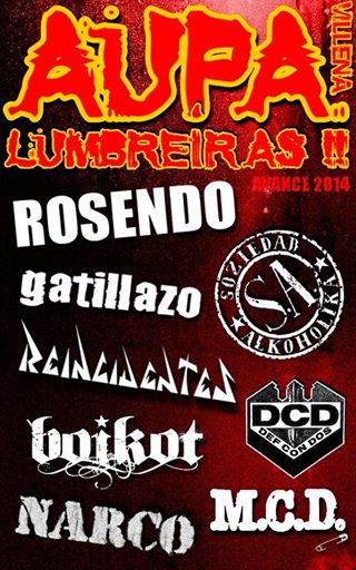 La XVII edición de Aupa Lumbreiras!! anuncia más bandas