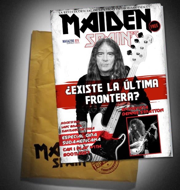 3.. 2.. 1... ¡Ya disponible el Magazine nº 6 de MaidenSpain!