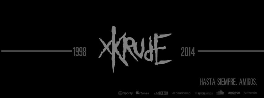 Xkrude anuncian su disolución