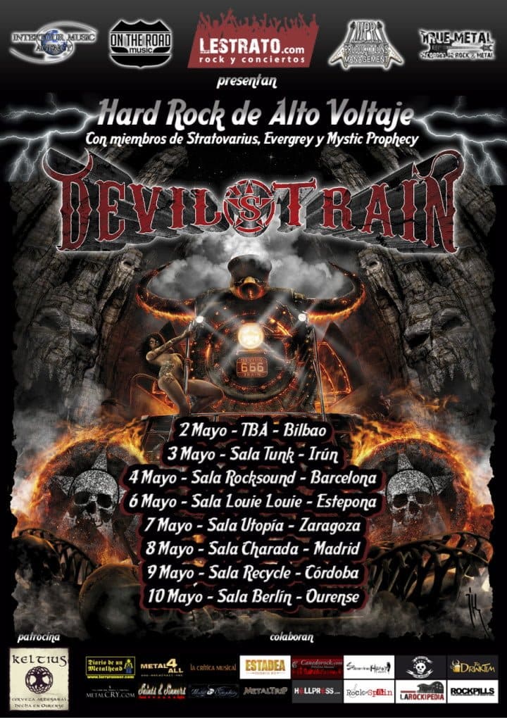 Gira española de Devil's Train a comienzos de mayo