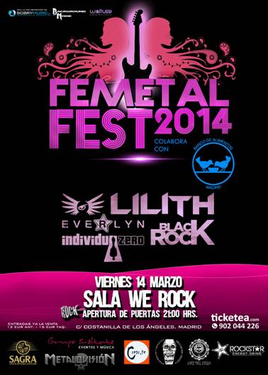 Fe Metal Fest, el festival de bandas lideradas por mujeres colabora con banco de alimentos de Madrid