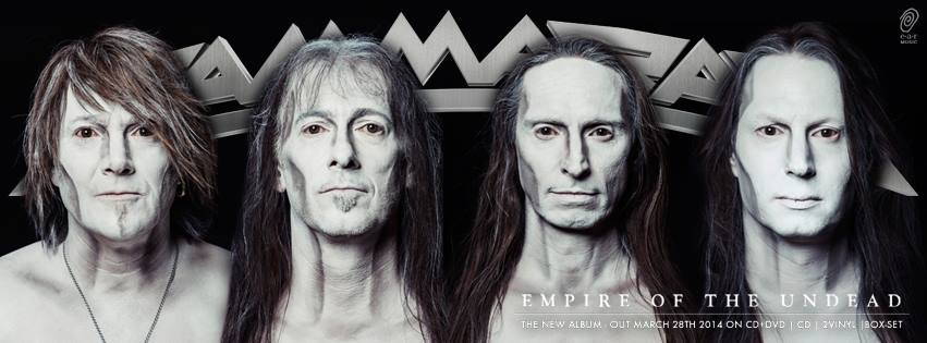 Gamma Ray ofrecen dos nuevos temas en streaming