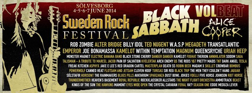 El Sweden Rock Festival anuncia su traca final