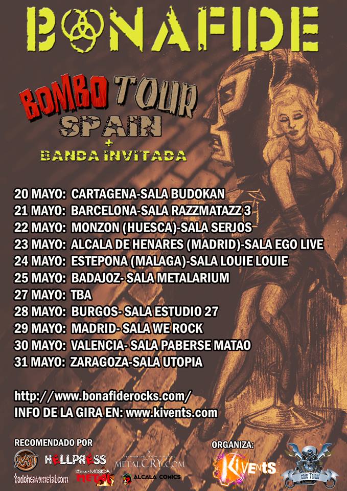 Bonafide presentan su nuevo disco “Bombo” en nuestro país