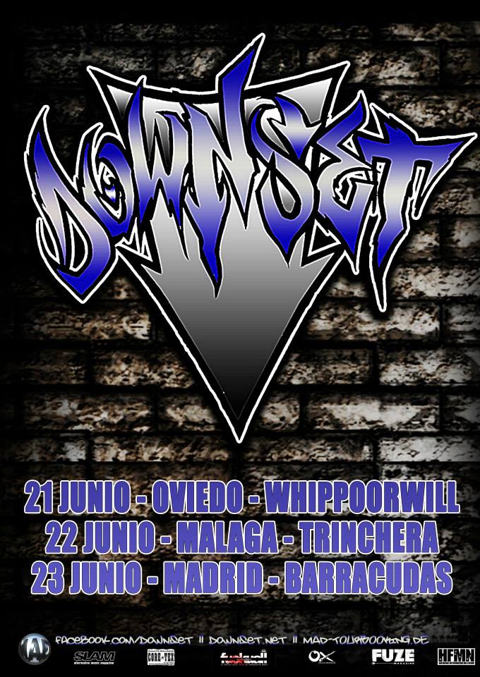 Downset anuncian gira por España en junio