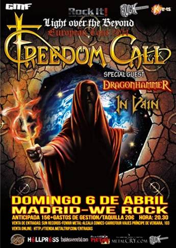 Freedom Call estarán en Madrid a comienzos de abril presentando su nuevo álbum “Beyond”