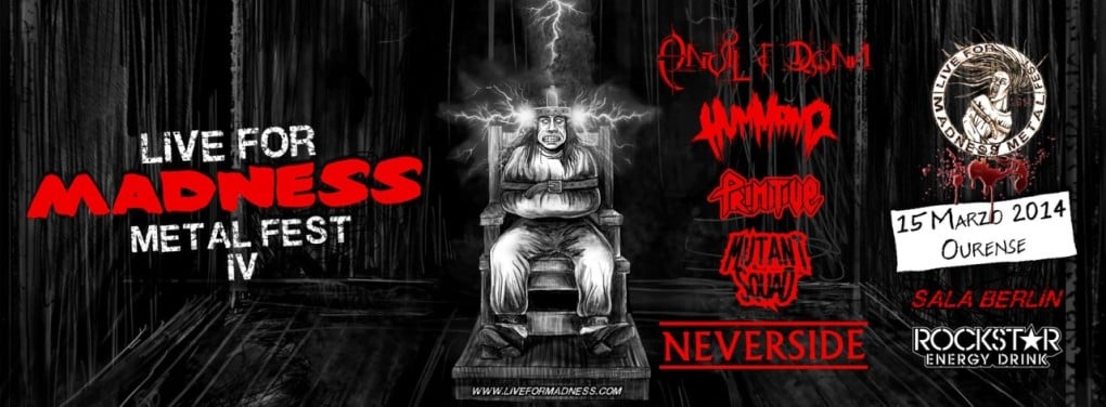 Todo preparado para el IV Live For Madness Metal Fest