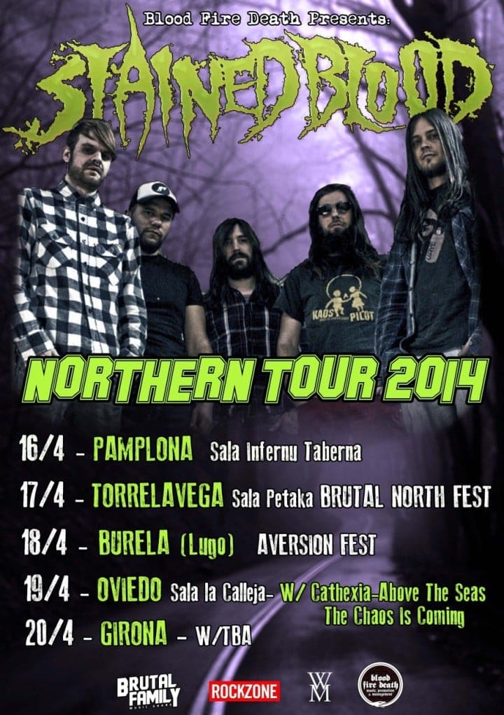 Northern Tour 2014 de Stained Blood