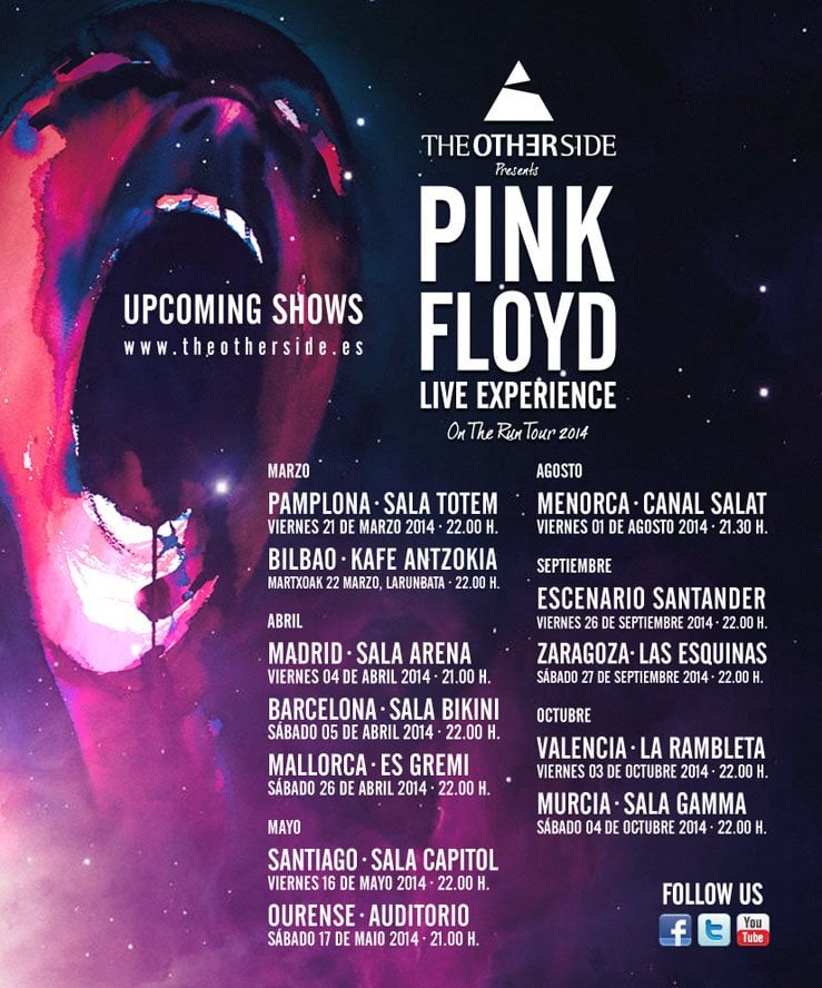 The Other Side: "A Pink Floyd Live Experience" On The Run Tour 2014 