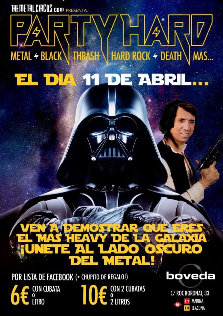 Party Hard #12 - La fiesta de metal definitiva vuelve el 11 de abril