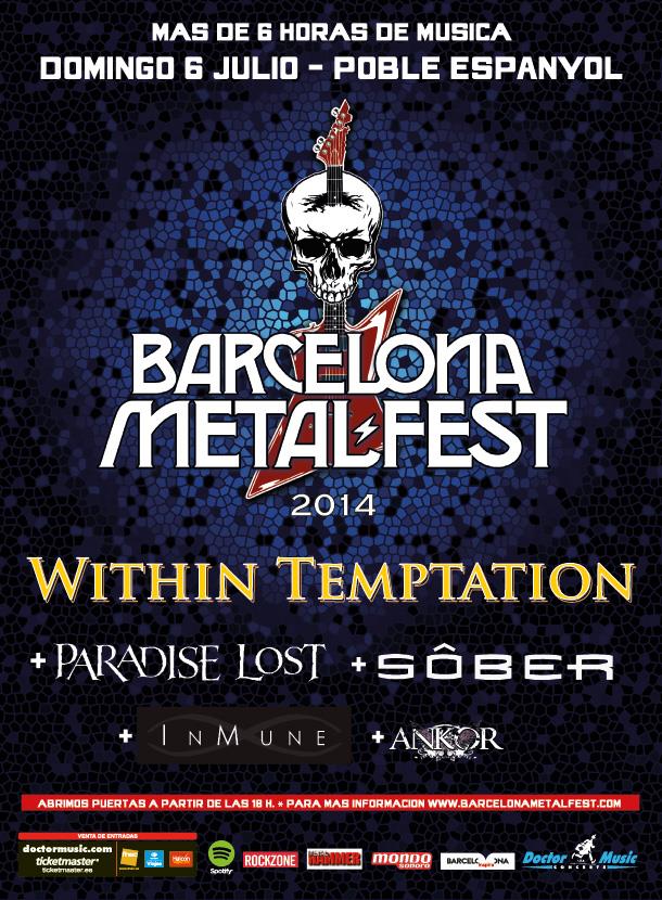 Se confirma el cartel definitivo del Barcelona Metal Festival