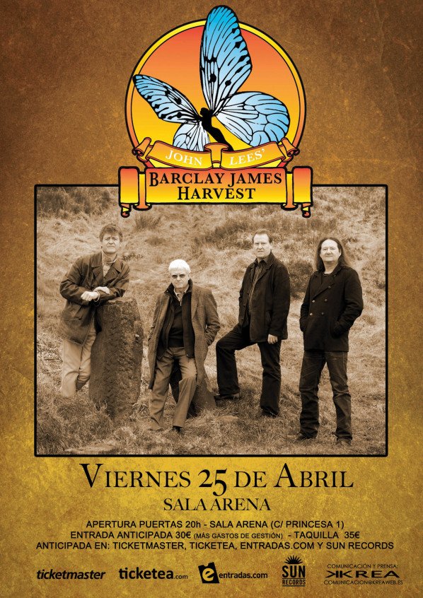 John Lee's Barclay James Harvest en Madrid