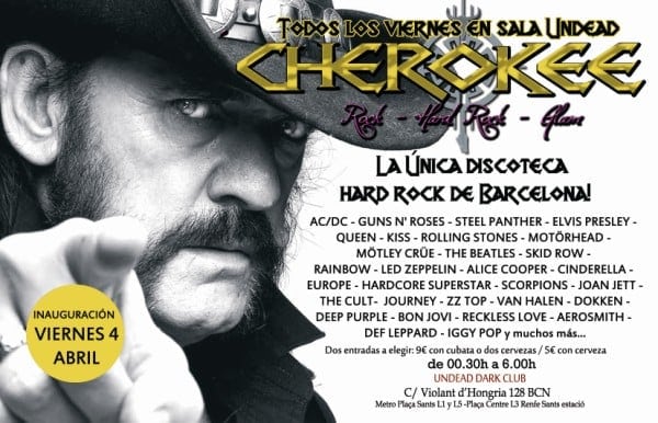 Inauguración! Nueva discoteca hard rock desde este viernes en Barcelona