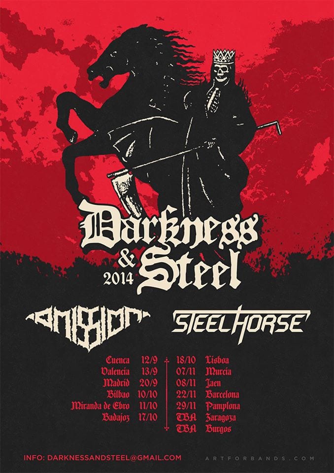 Omission y Steel Horse harán gira conjunta. Primeras fechas confirmadas.