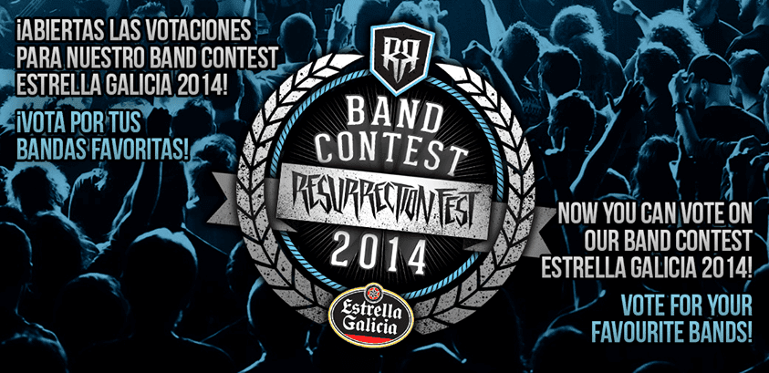 Resurrection Fest Band Contest Estrella Galicia 2014: ¡¡A votar!!