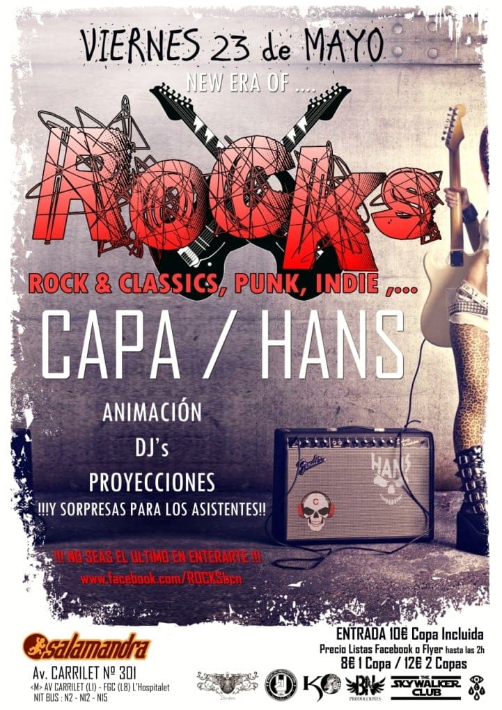 ¡Rocks vuelve a la carga! Una de las fiestas más alocadas