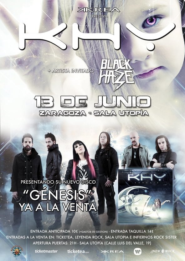 Khy actuarán este viernes en Zaragoza