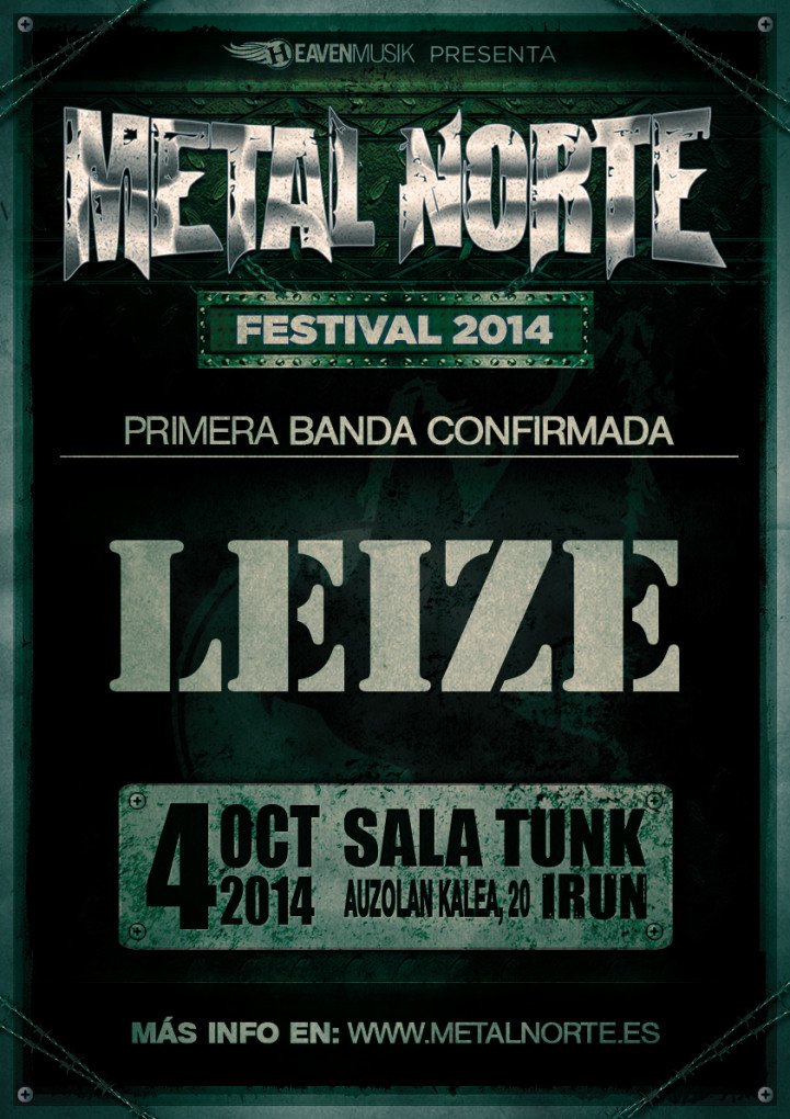 Primera confirmación para el Metal Norte 2014