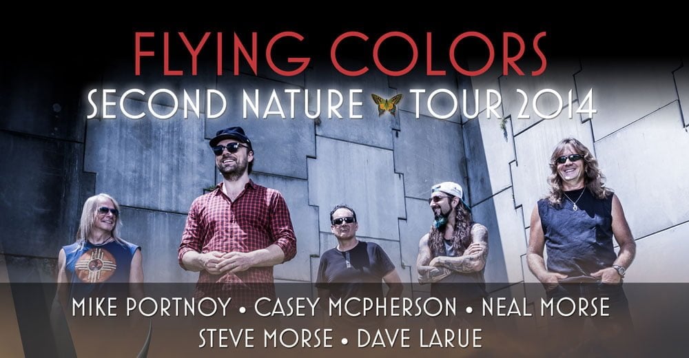 Flying Colors presentarán en un concierto único en Barcelona su nuevo trabajo "Second Nature" 