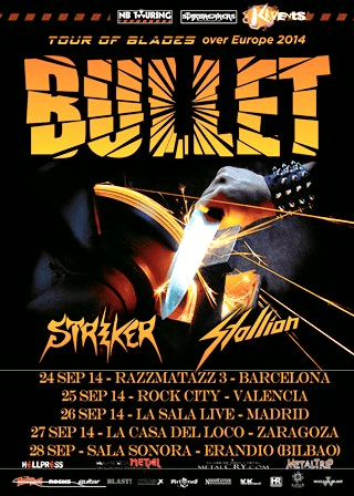 Bullet suman Bilbao a su gira española