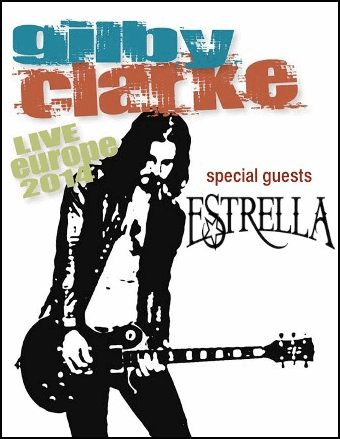 Ahora si: Gilby Clarke en España en noviembre