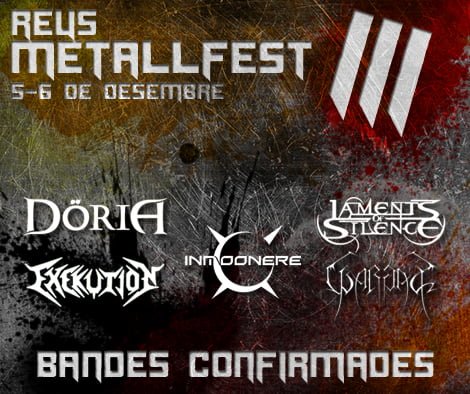 Nuevas confirmaciones para el Reus Metallfest