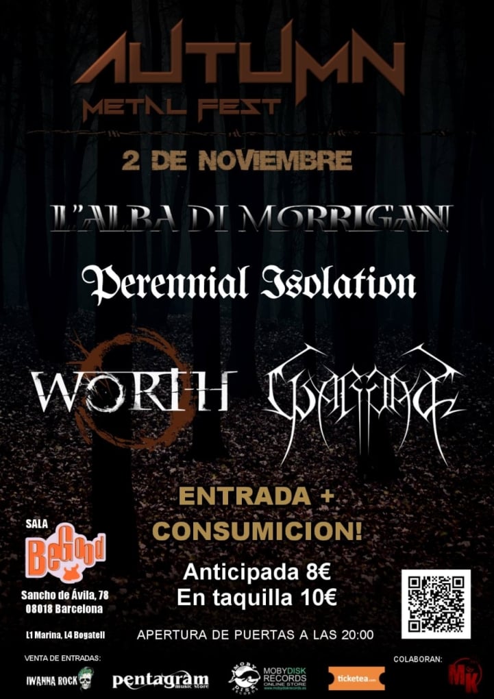 En noviembre, llega el primer Autumn Metal Fest