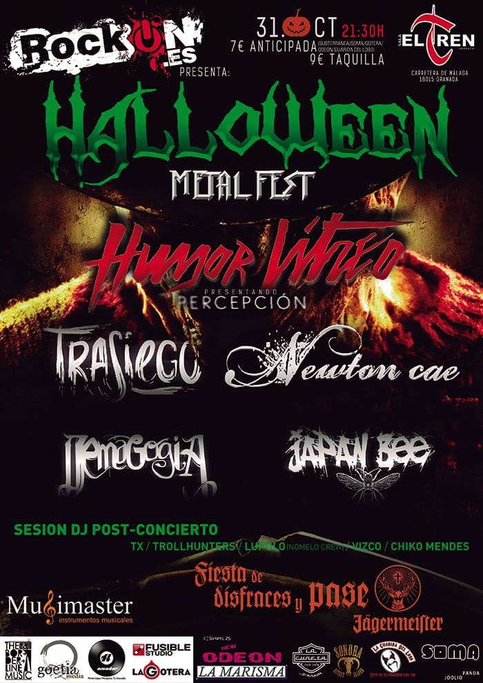 Halloween Metal Fest en Granada