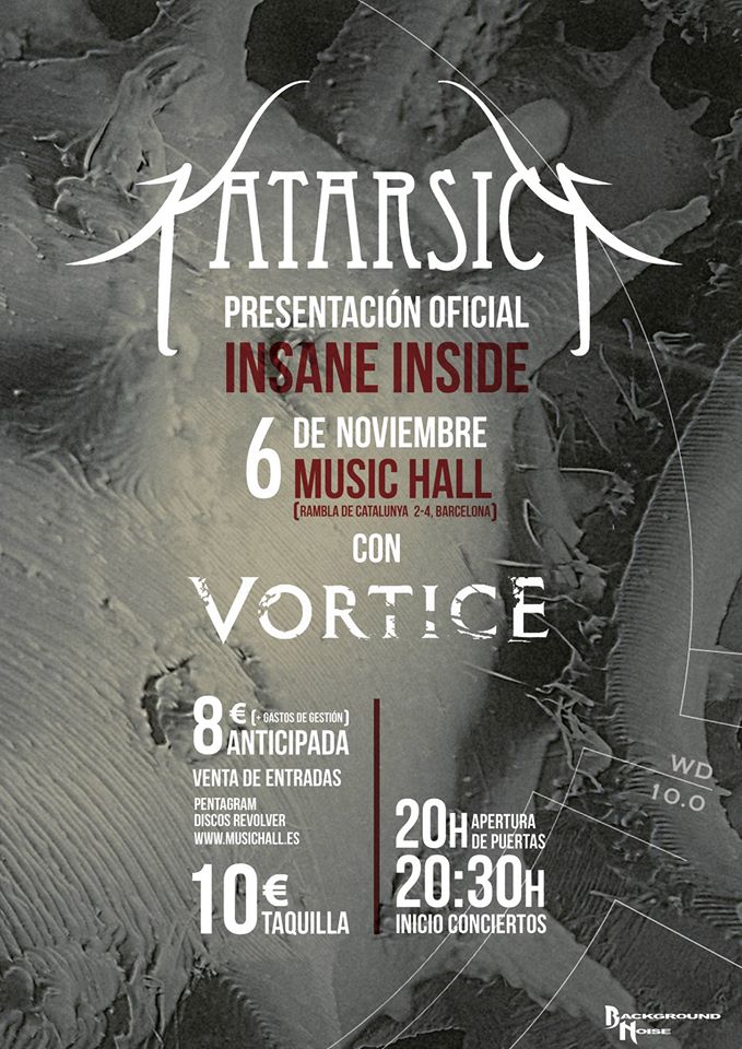 Concierto de presentación de Katarsick en Barcelona