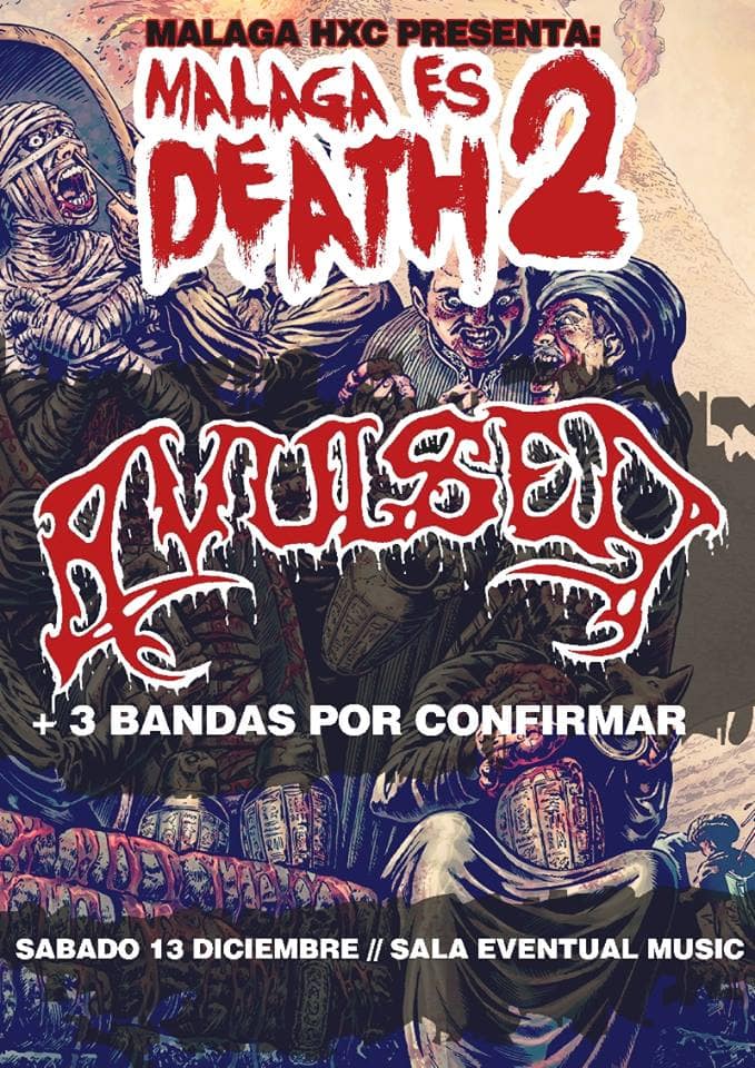 Fecha y primera confirmación para el festival Malaga Es Death 2