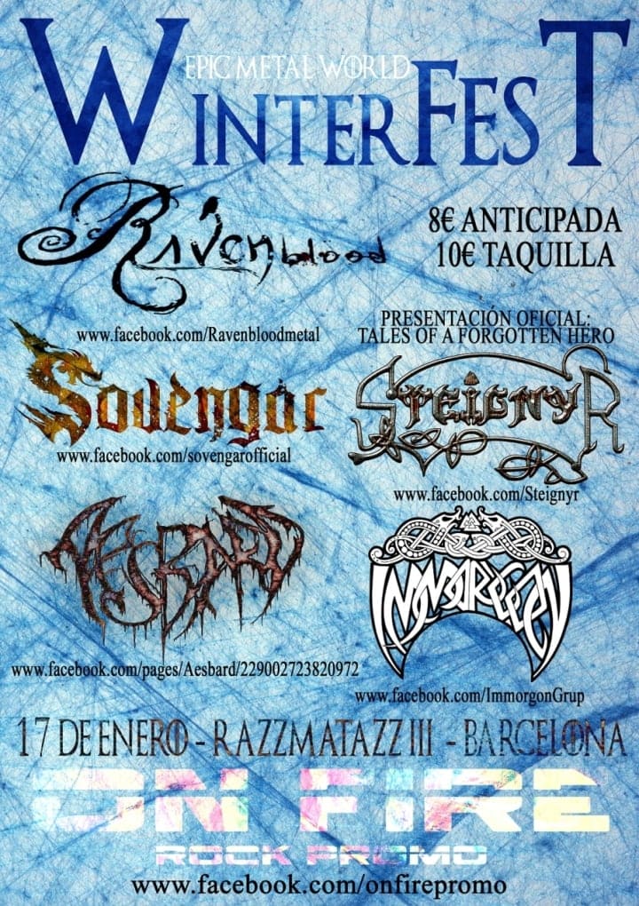 Se presenta el cartel al completo del Winterfest