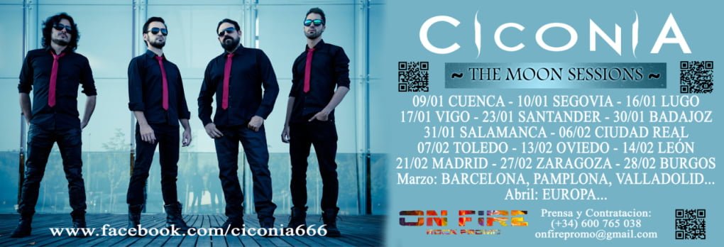 Ciconia anuncian su gira “The Moon Sessions”