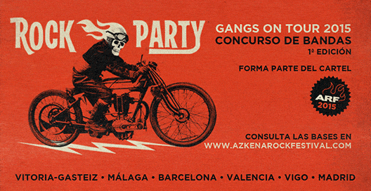 El Azkena Rock lanza el concurso para artistas solitas y bandas "ARF Rock Party"