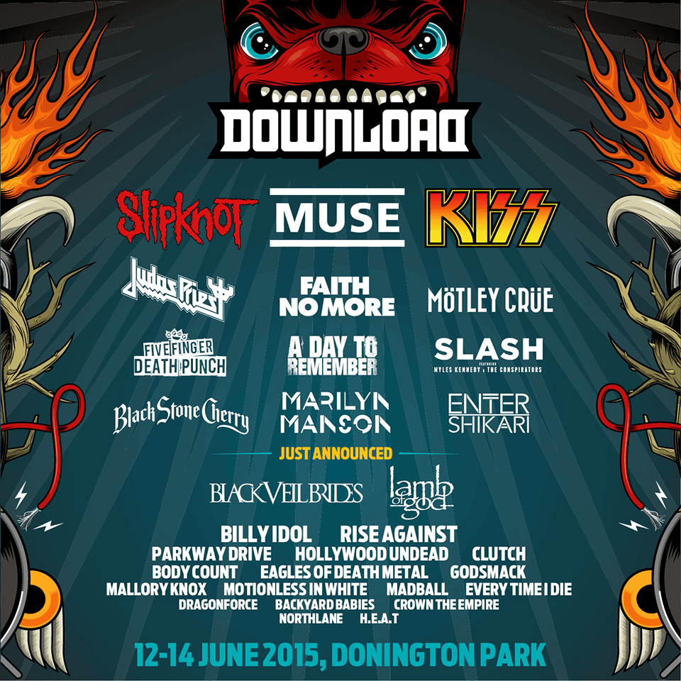 Regalo navideño del Download Festival: 19 bandas más