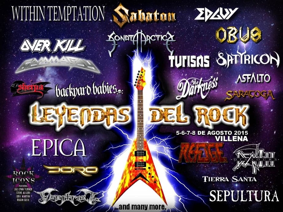 Leyendas del Rock confirman a una banda de leyenda