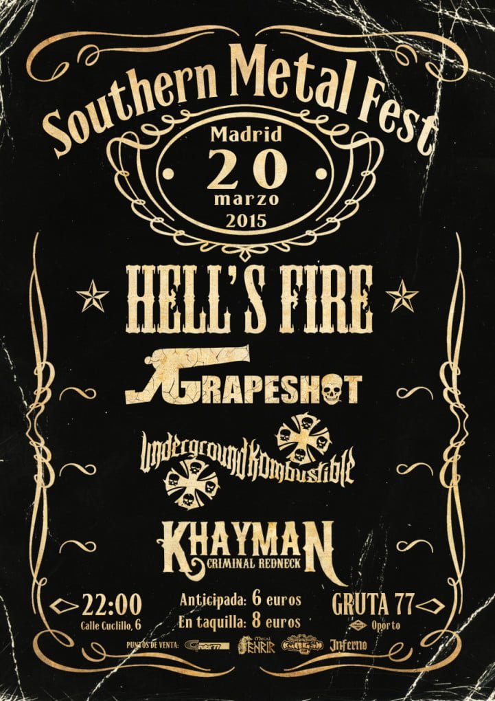 Primera edición del Southern Metal Fest en Madrid