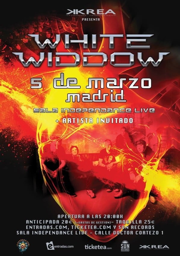 Desde Australia nos llega la nueva sensación del hard rock melódico: White Widdow ¡Fecha exclusiva en Madrid!