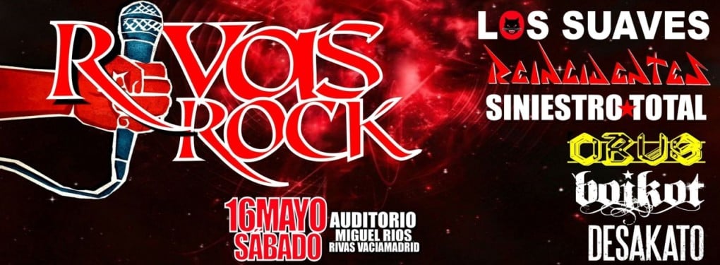 Se anuncia nuevo festival en la capital: Rivas Rock 2015