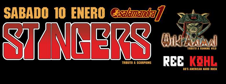 ¿Vienen Scorpions a Barcelona? No. Pero vienen Stingers, que al caso...