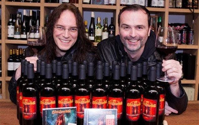 Blind Guardian brindan con vino español por su nuevo disco