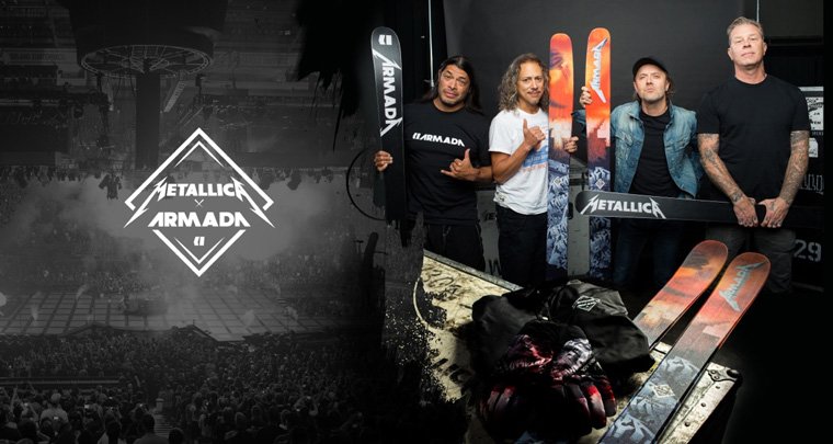 ¿Esquí o snowboard? ¿Metallica o Iron Maiden? Los deportes de invierno y el metal no están reñidos