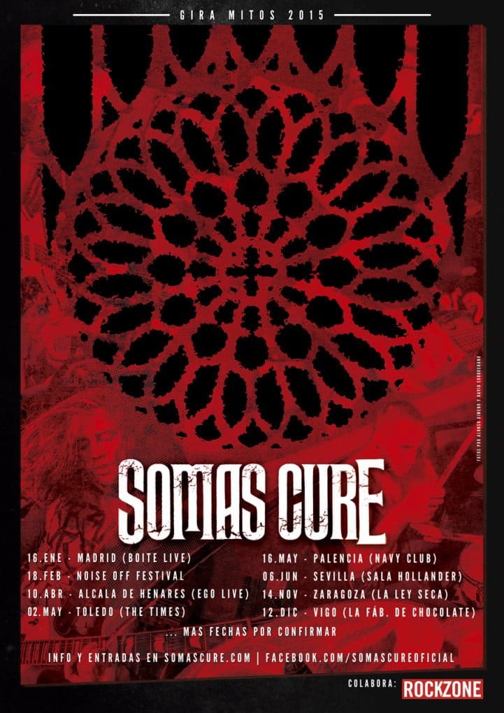 Somas Cure anuncian las primeras fechas de gira de "Mitos"