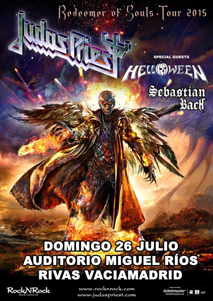 Judas Priest, Helloween y Sebastian Bach juntos en Madrid