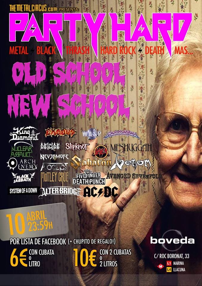 Este viernes, ¡Party Hard Old School-New School!