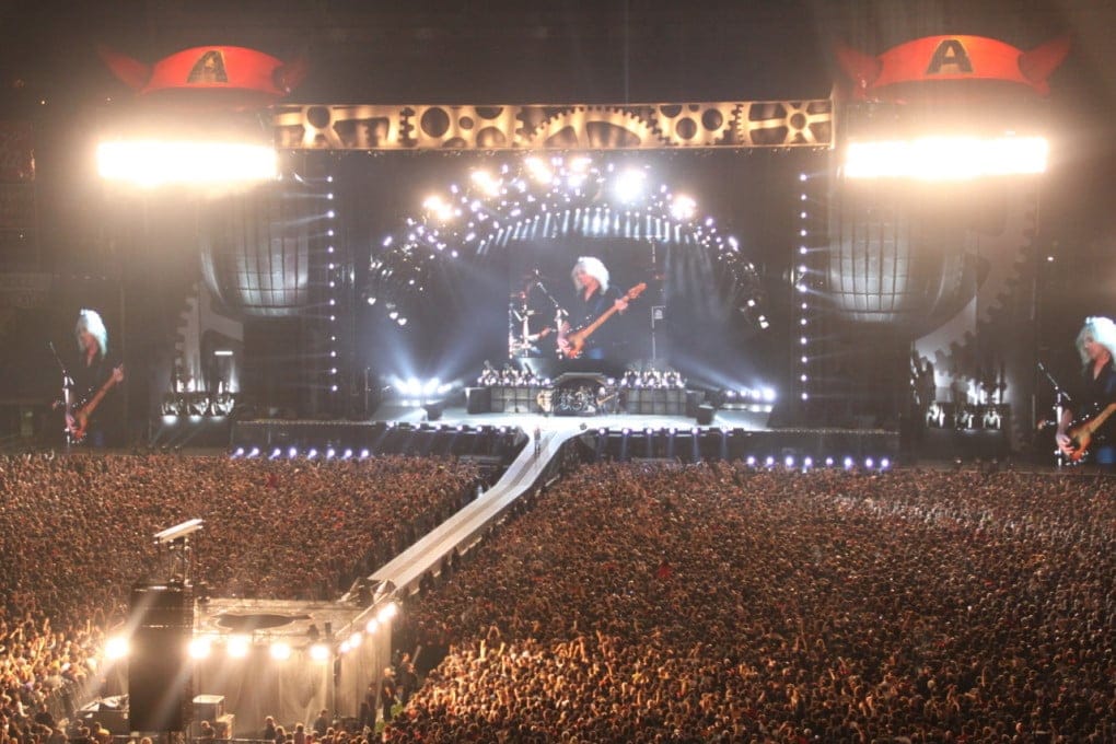 AC/DC en el Vicente Calderon en 2009.