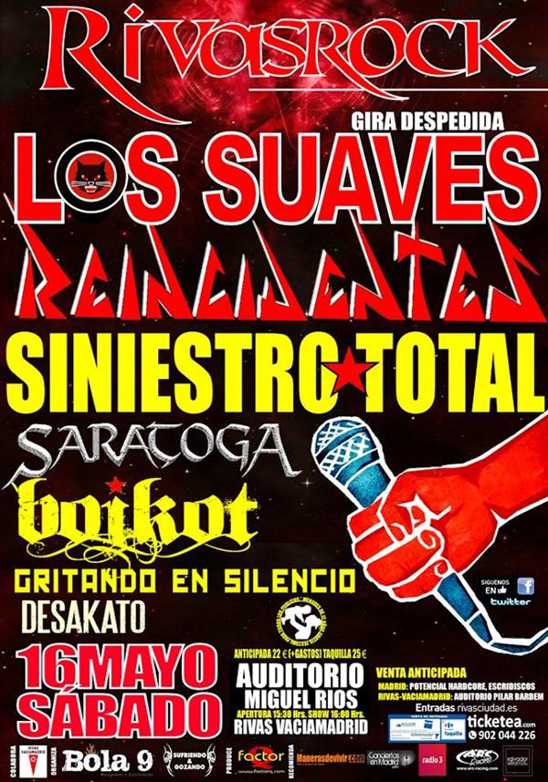 Este sábado se celebra la segunda edición del festival Rivas Rock