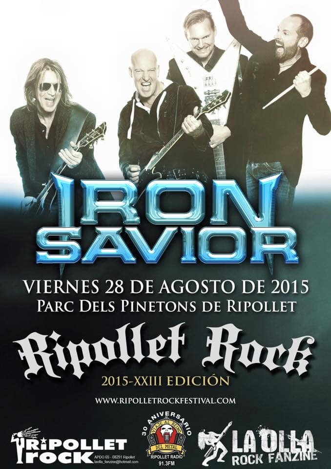 Ripollet Rock Festival 2015: Dos primeras bandas confirmadas