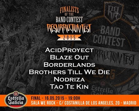 Resurrection Fest: Final Round de su concurso de bandas